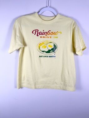 NWT Uniqlo The Brands Hawaiian Local Rainbow Drive-In Size XS Graphic Tee Hawaii